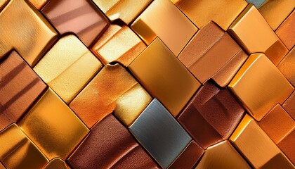 Wall Mural - various color bronze and gold texture background multicolor brown bronze and texture surface