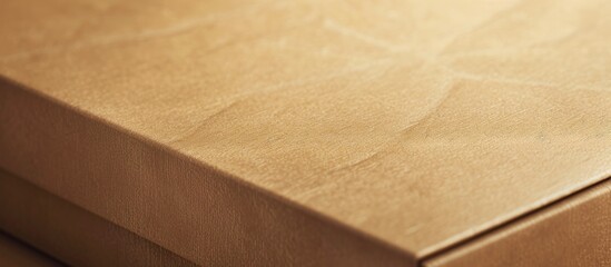 Poster - Brown paper box texture background. with copy space image. Place for adding text or design