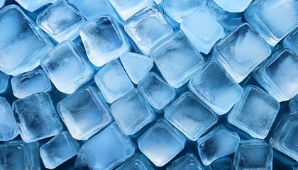 Wall Mural - textured ice block surface background