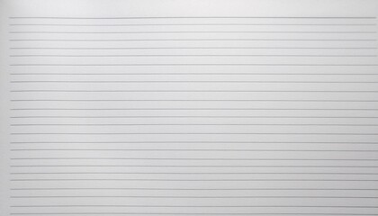 Wall Mural - lined paper sheet for cursive writing background template copy space book paper surface with stripes