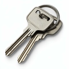 Two Keys On A Keyring.