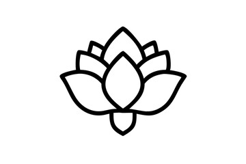 Sticker - Lotus flower symbol