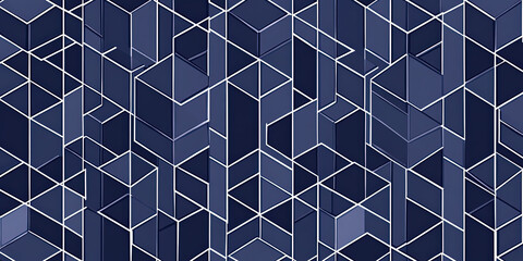 Wall Mural - abstract cube background