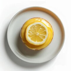 Sticker - Zesty Lemon Cake Slice Plated