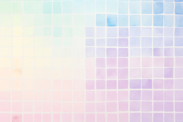 Sticker - Colorful mosaic gradient  png paint texture overlay, transparent background