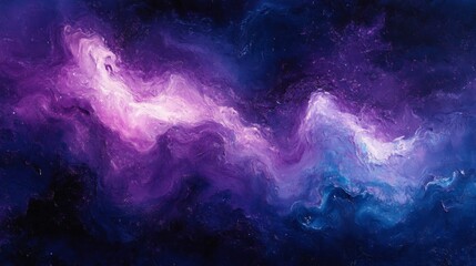 Wall Mural - Abstract Cosmic Nebula