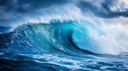 Wall Mural - Powerful Ocean Wave