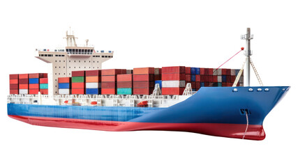 Canvas Print - PNG Ship container vehicle cargo.