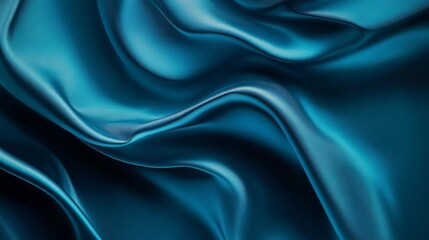 Fototapete - Cool gradient background shifting from light turquoise to deep navy blue, conveying a sense of depth and sophistication.