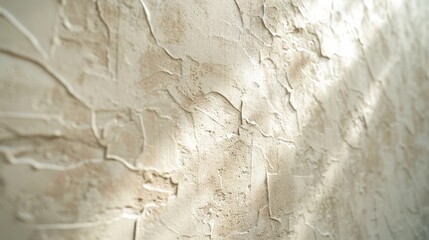 Wall Mural - Neutral-colored semi-gloss wall with soft shadows