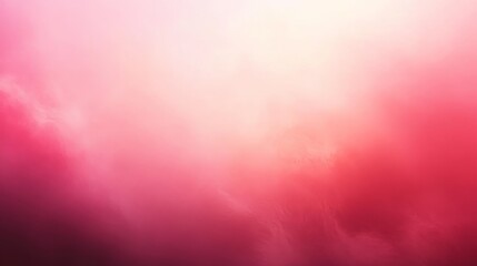 Poster - Smooth gradient background transitioning from light pink to deep red with subtle variations in tone, creating a soft, modern look.