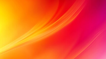 Wall Mural - Vibrant gradient background blending from bright red to fiery orange, ideal for grabbing attention with a dramatic effect.