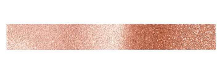 Wall Mural - PNG Glossy Rose gold glitter adhesive strip backgrounds white background accessories.