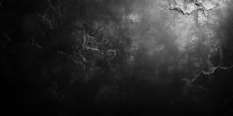 Wall Mural - A black and white photo of a dark sky with a lot of white specks