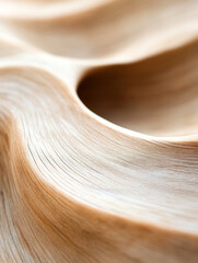 Wavy Wood Surface Close-Up