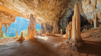 uncover the hidden treasures. these underground wonders boast stunning formations and natural wonder