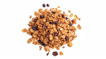 Raisin grain closeup view