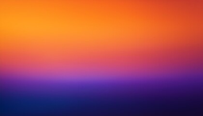 Wall Mural - two tone orange and purple and blue gradient