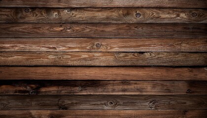 Wall Mural - large and small planks of dark old wood texture background high resolution