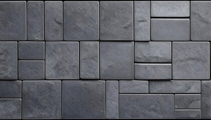 Wall Mural - slate cladding matt ceramic wall tile texture