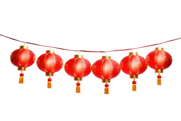 Canvas Print - PNG chinese new year lantern