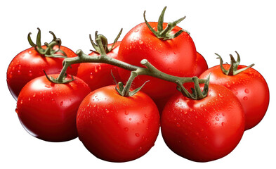 Sticker - PNG Vegetable tomato fruit plant.