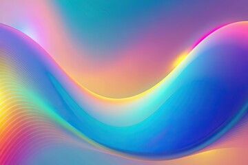 Wall Mural - Liquid Shape. Fluid Concept. Neon Dynamic Poster. Blue Hipster Background. Graphic Website. Flow Colorful Geometry. 3d Landing Page. Business Flyer. Magenta Liquid Shape