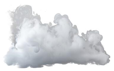 Canvas Print - PNG Dry ice fog effect smoke backgrounds black.