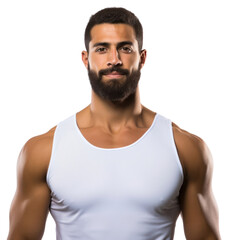 Poster - PNG Athlete adult beard male.