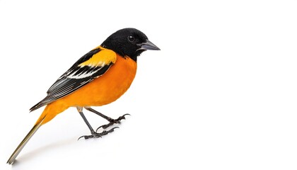 Wall Mural - baltimore oriole - icterus galbula - is a small icterid blackbird common in eastern north america as