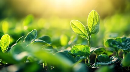 Wall Mural - Advanced gene-editing boosts plant resilience, reducing need for chemical interventions 