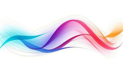 Wall Mural - PNG Rainbow backgrounds pattern line.