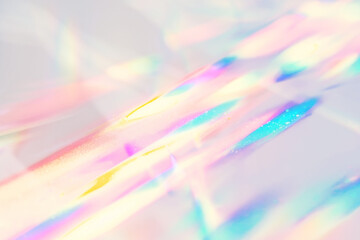 Poster - Vibrant rainbow  streaks  png light overlay effect, transparent background