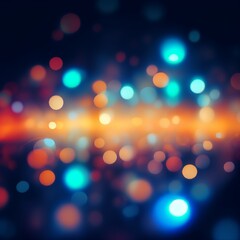 Poster - abstract bokeh background