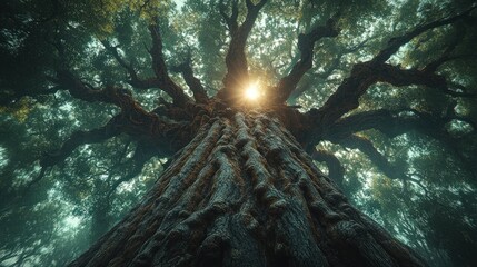 Canvas Print - Ancient Tree Canopy