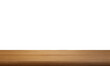 © pornchai - empty wooden table front view isolated PNG transparent
