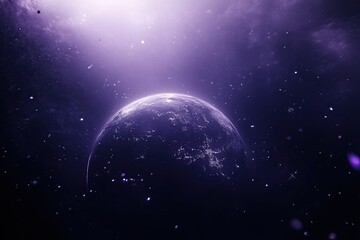 planet in space