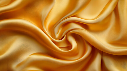 smooth golden silk fabric texture background