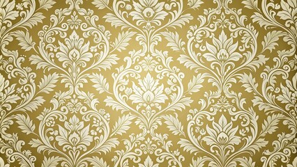 Elegant and intricate damask pattern ideal for fabric or wallpaper design, damask, texture, vintage, elegant, luxurious