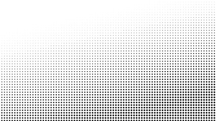 Wall Mural - Light halftone dots pattern texture background
