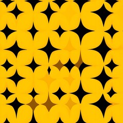 Wall Mural - Yellow pattern texture background for your design