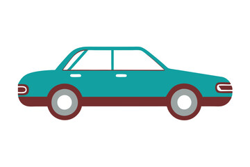 Naklejka na meble Stylish Car Drawing Vector Graphics for Creative Use