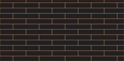 Vector black and grey brick wall background. architecture construction stone block brick wallpaper. seamless building cement concrete wall grunge background.	
