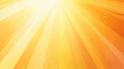 Vibrant yellow abstract backdrop with radiating light beams, featuring playful modern textures in a fun cartoon style.