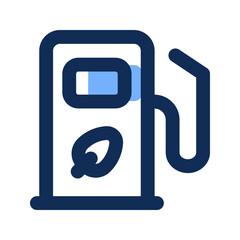 Sticker - biofuel filled line icon