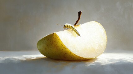 Poster - pear and apple