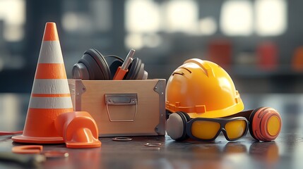 Construction Safety Gear and Tools