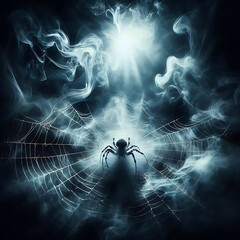 spider on the web