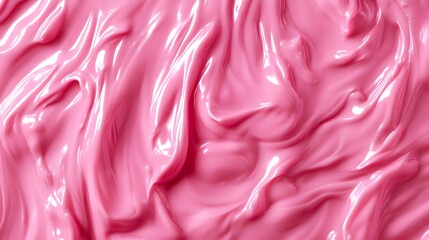 Canvas Print - pink slime background