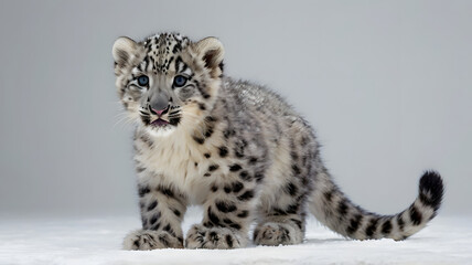 snow leopard kitten